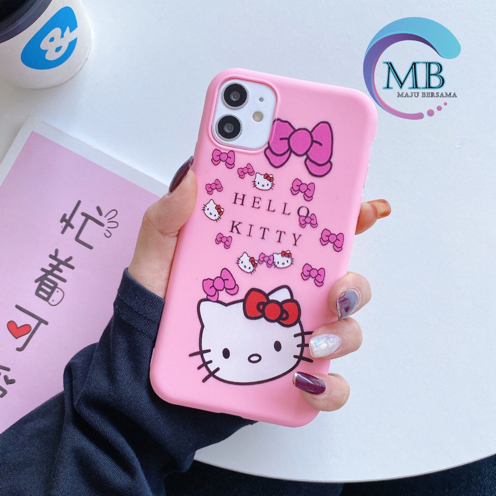 SS009 CASE HELLO KITTY Samsung A01 M01 Core A02S J2 J3 Grand Prime A10 M10 A12 A10s A20 M20 MB169