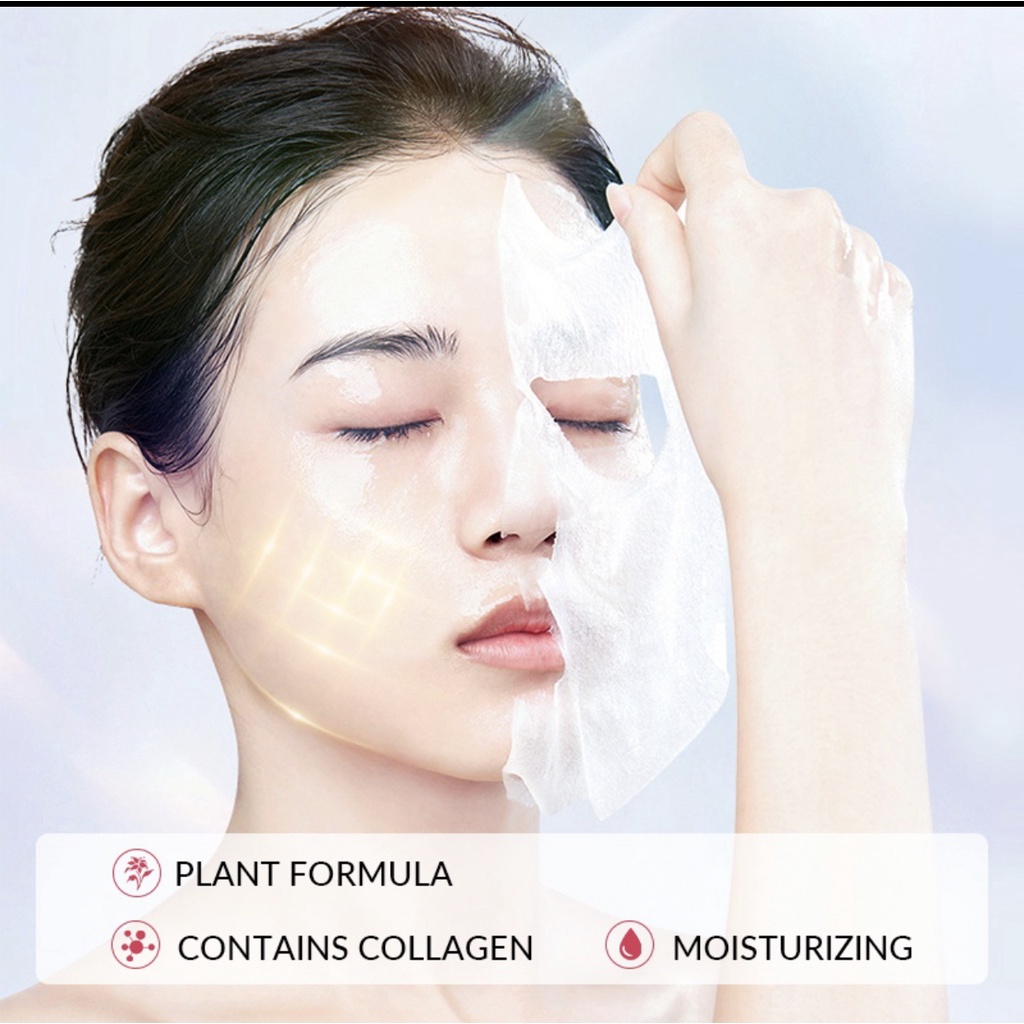 BIOAQUA Essence Mask 10x the effect Whitening Moisturizing SKIN CARE Sleeping MASKER wajah Sheet MASK 25g