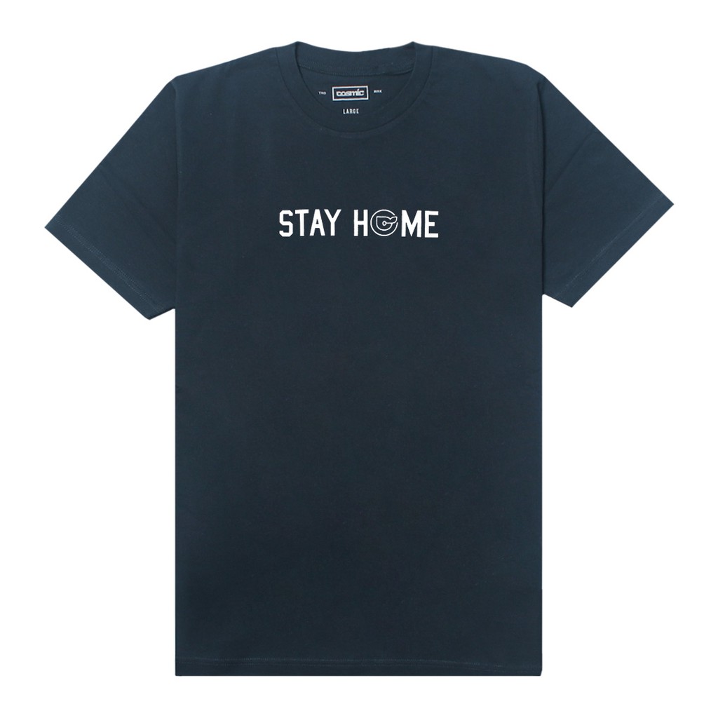 

Cosmic Tees Stay Home Navy