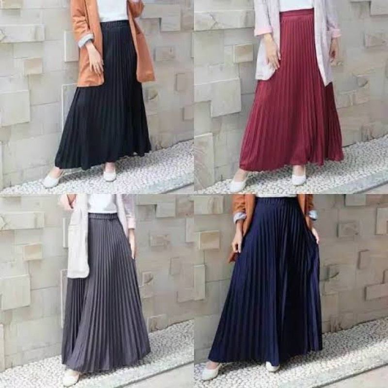 (DBY) ROK CANDY PLISKET PLEATED SKIRT PAYUNG JERSEY