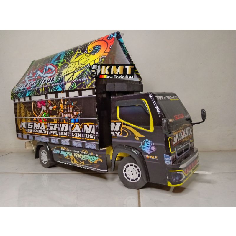 Truk Oleng Jumbo Detail Miniatur Srikandi