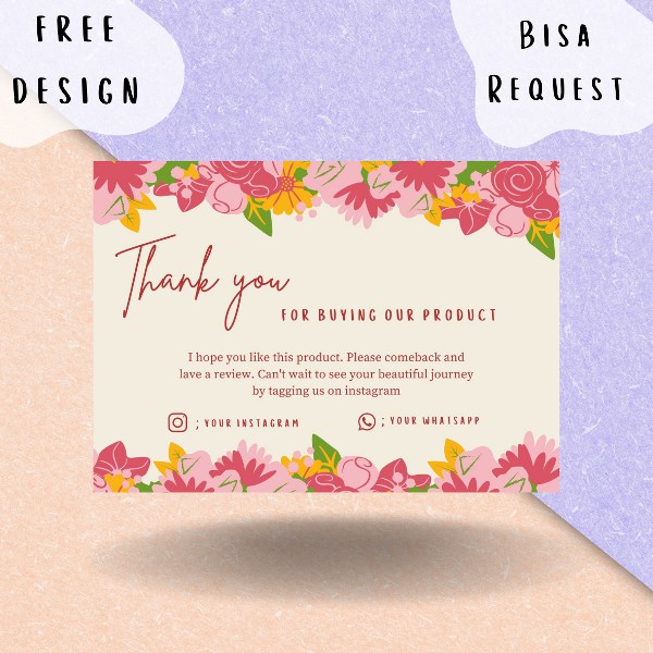 

THANK YOU CARD KARTU SOUVENIR EDISI LEBARAN KARTU HAMPERS BISA REQUEST KARTU ULANG TAHUN OLSHOP