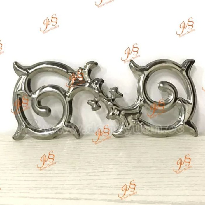 BUNGA S BATIK STAINLESS STEEL
