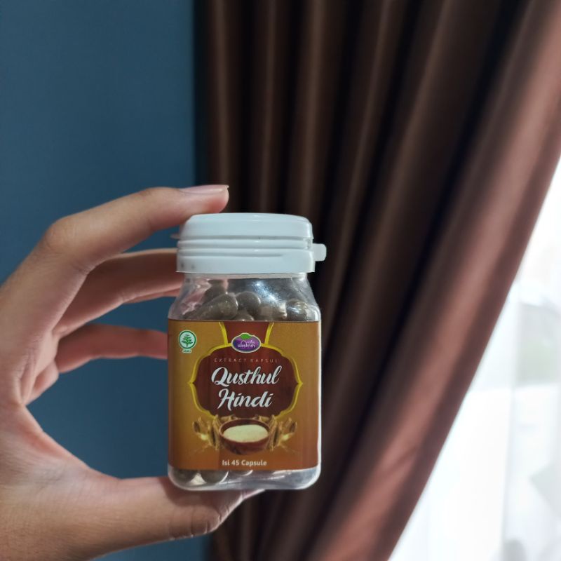 

extract kapsul qusthul hindi isi 45 kapsul - herbal