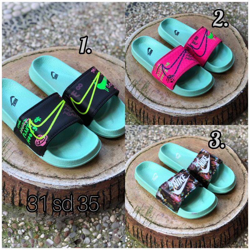 Sandal Slop Nike Anak Junior 31-35