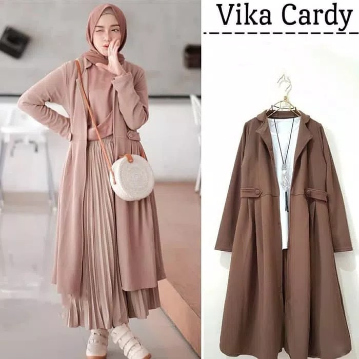 VIKA CARDIGAN * CARDIGAN WANITA MUSLIM