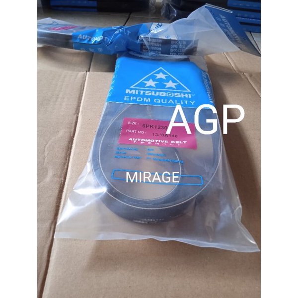 Van Belt Fan Belt 6PK 1230 Mirage