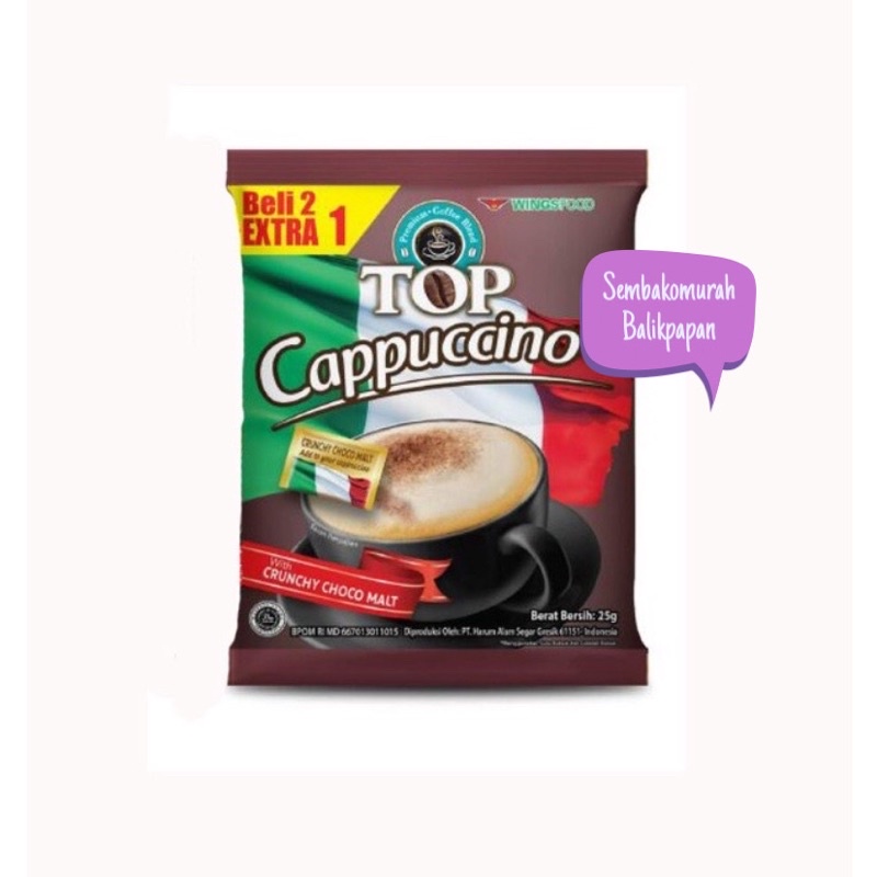 

Top Coffee Cappuccino 15PCS X 25GR