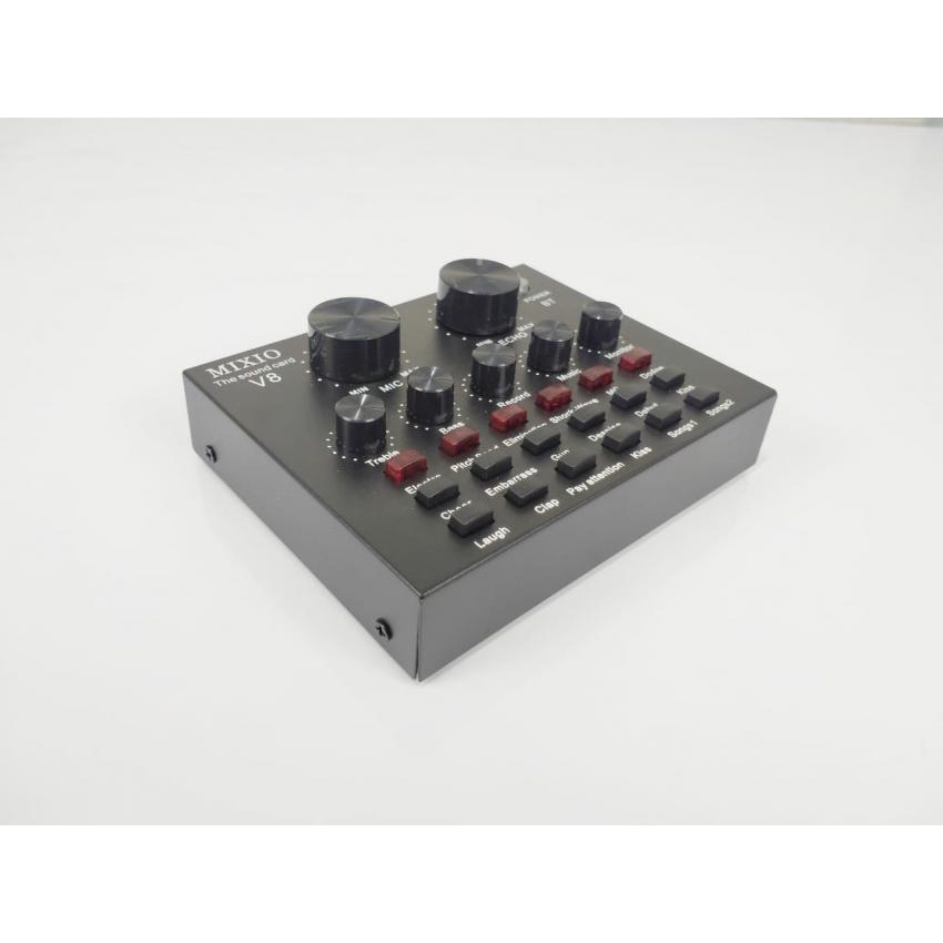 Sound card V8 Mixer SoundCard V8 MIXER Audio USB External Soundcard