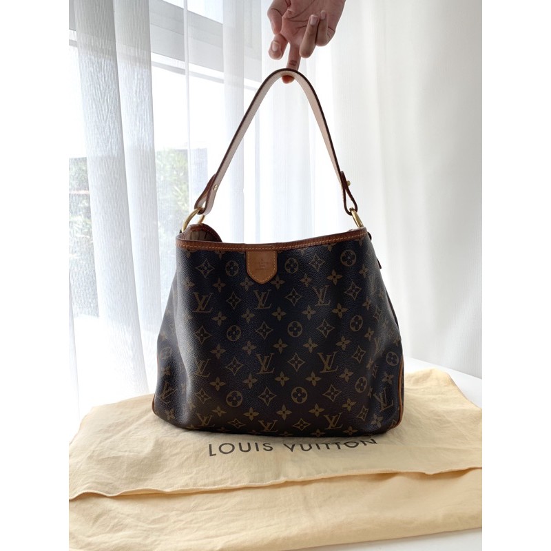 PRELOVED LV Louis Vuitton Delightful Monogram PM Size 35x13x28cm 2010
