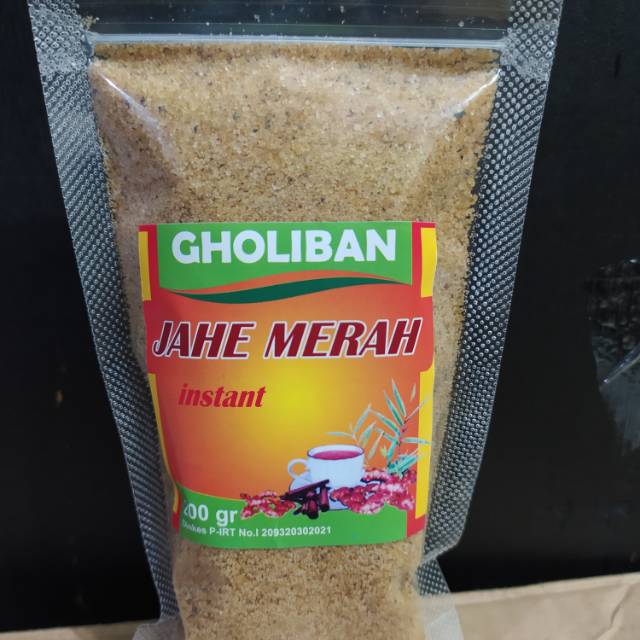 

JAHE MERAH INSTAN GHOLIBAN 200grm