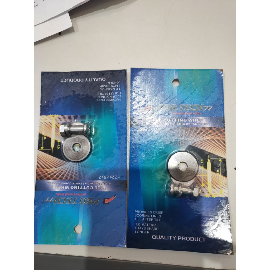 Protech Pisau Potong Keramik Dorong 22mm