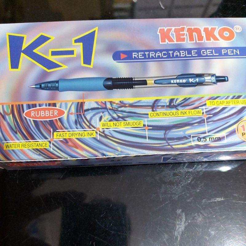 

Pen Gel kenko K1 hitam