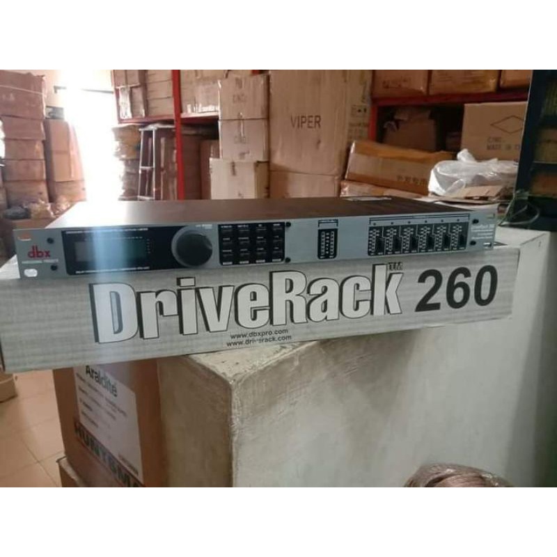 management DBX DriveRack 260