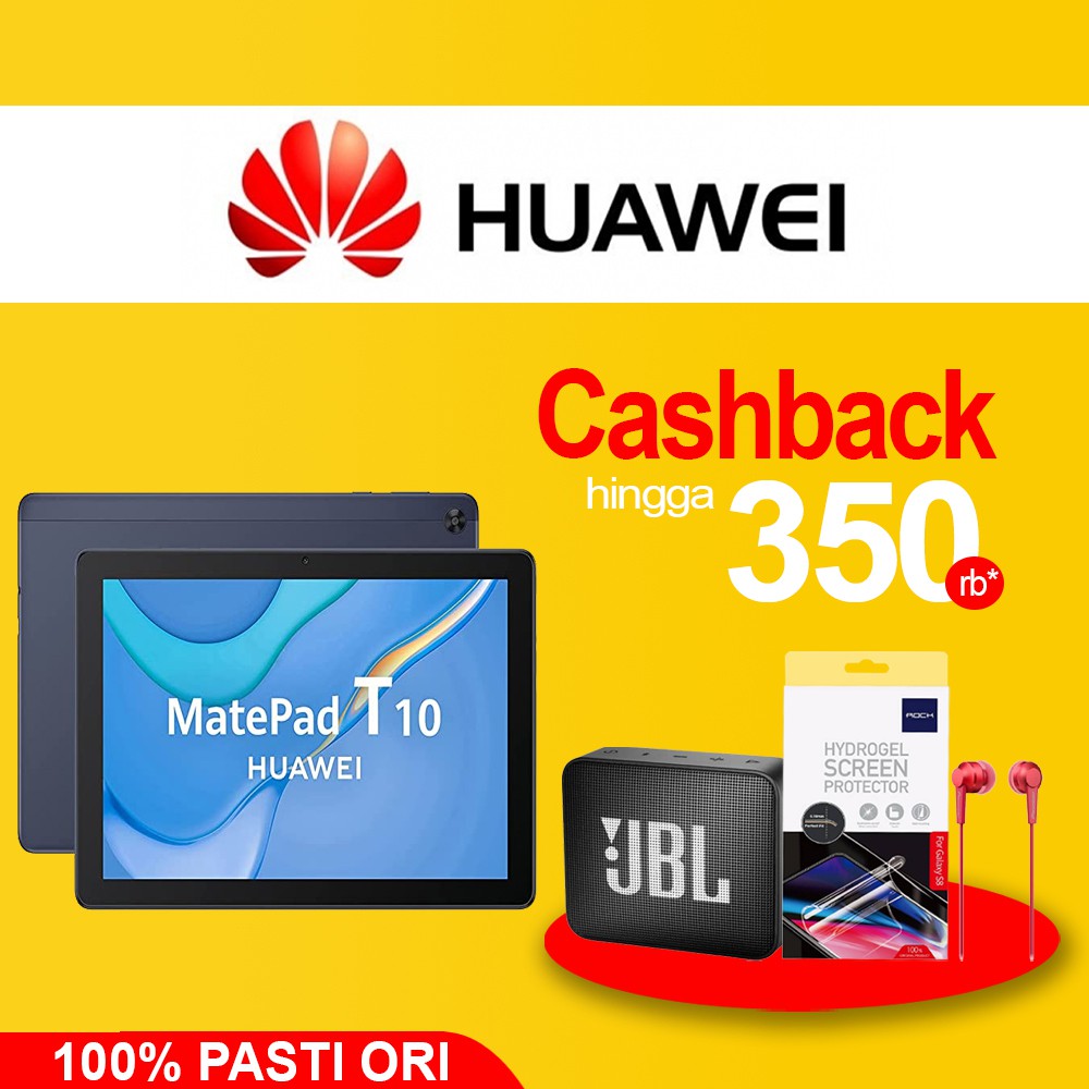 Huawei Matepad T10 9.7 inch 2/32GB Android Tablet Not Tab Matepad T10S Garansi Resmim