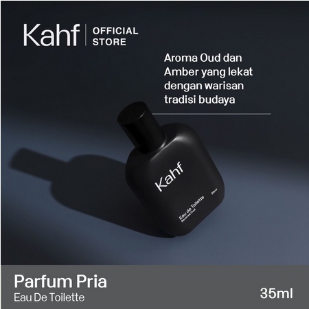 [ GROSIR ] Kahf Eau de Toilette 35 ml - Parfum Pria Tahan Lama - BEST SELLER