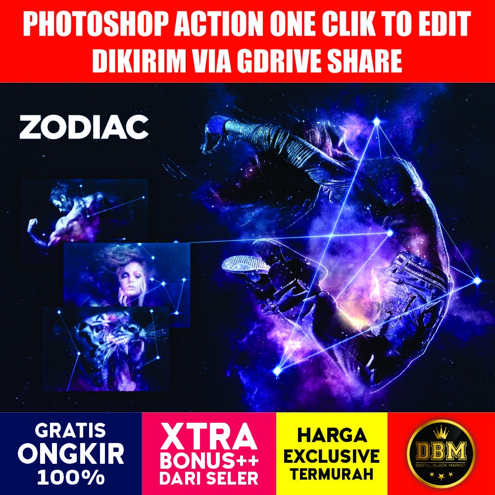 Zodiac Photoshop Action