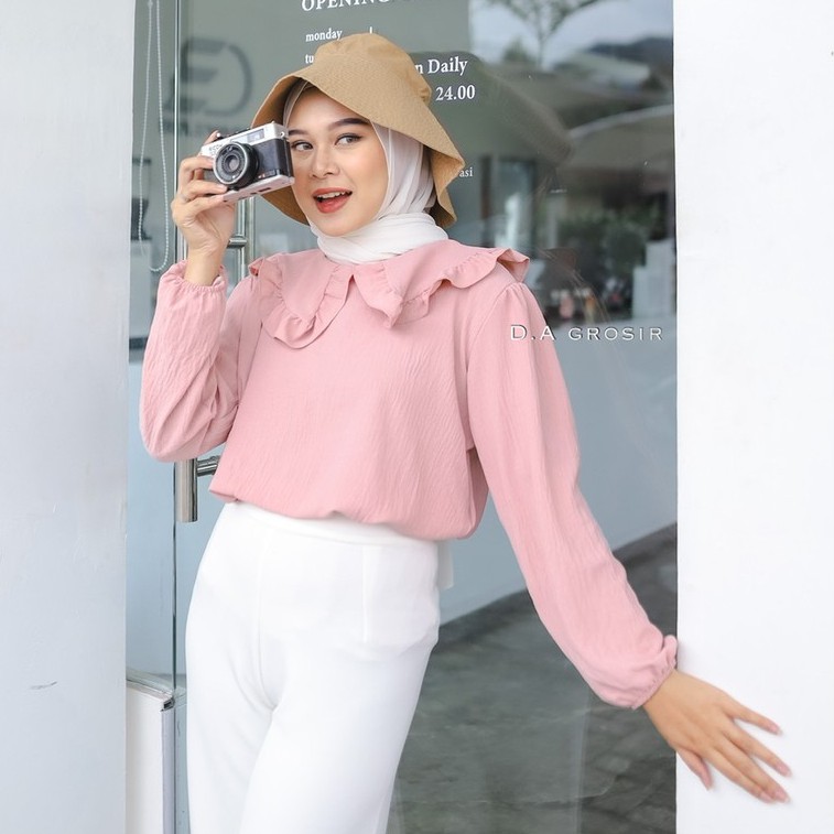 DEWIA BLOUSE-DEWIA BLOUSE DUSTY