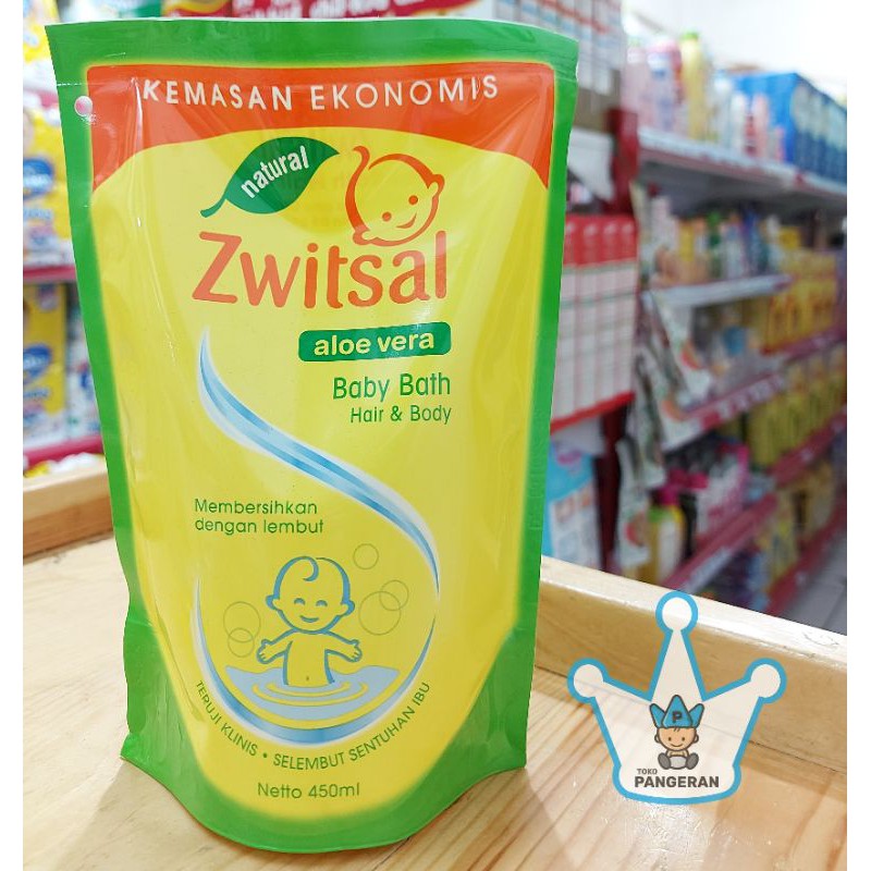 ZWITSAL BABY BATH 2in1 REFFIL 450ML