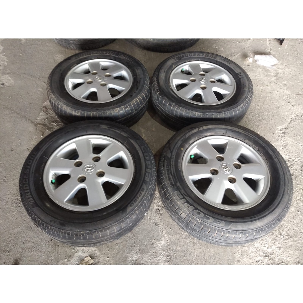 velg mobil avanza dan xenia copotan oem ring14 bonus ban lobang 4 pcd 114