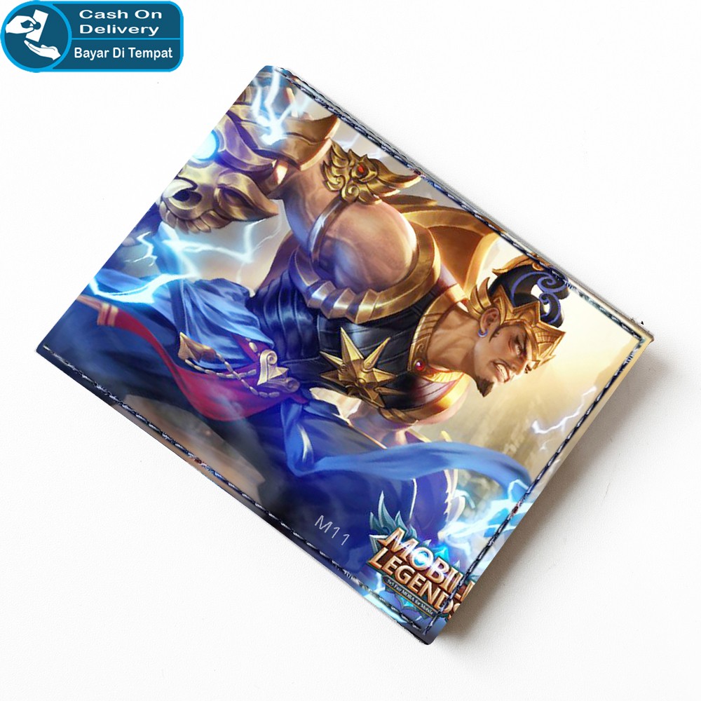 SHOPEE 6.6 SUPER SALE!! Dompet Anak Karakter Mobile LEgend ML11 Dompet Kulit PU Import Distro Lipat Dua +Box