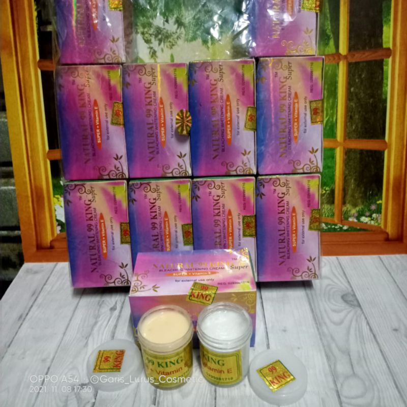 CREAM NATURAL 99 KING SIANG DAN MALAM (12PCS)