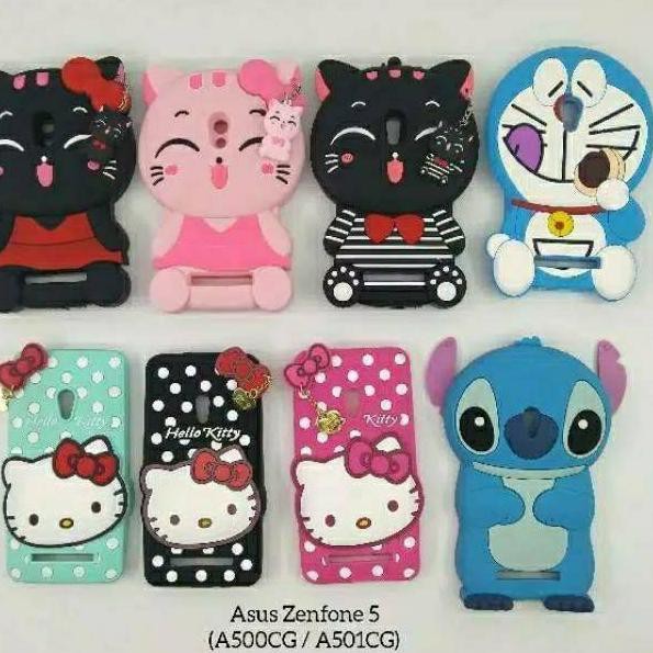 HARGA SPESIAL Asus Zenfone 5  Lama ( A500CG , A501CG ) // Case Boneka 3D