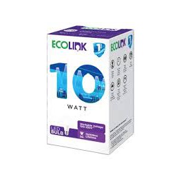 Ecolink Led Bulb 10 Watt Putih / Kuning