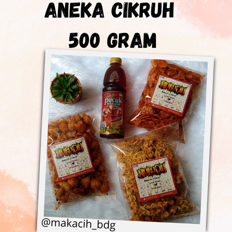 

CIKRUH 1/2KG ,500g Makacih_bdg makaroni