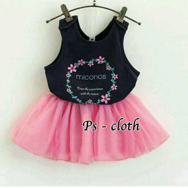Dress kids miconos, umur 3-5th