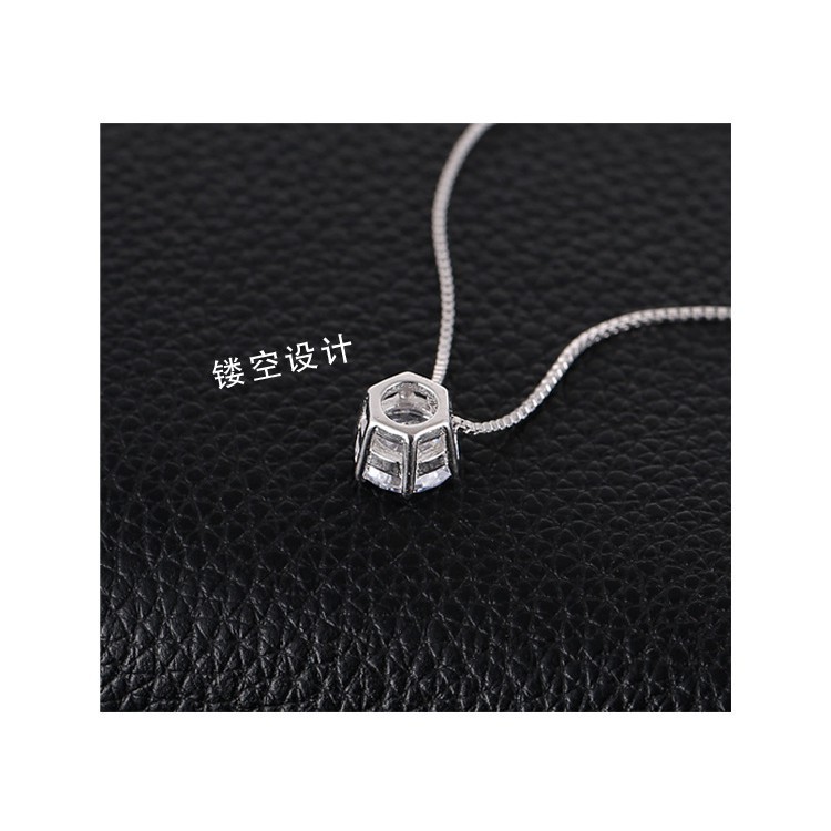 XiaoboACC Korean Fashion Clavicle Chain Diamond Zircon Short Necklace