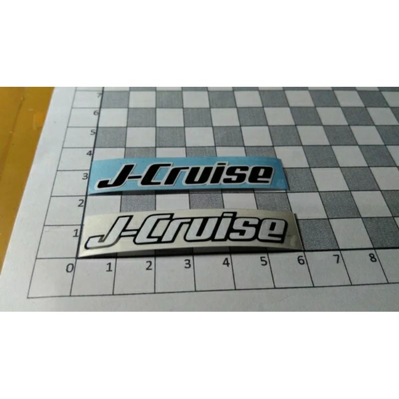 stiker jcruise shoei kyoto