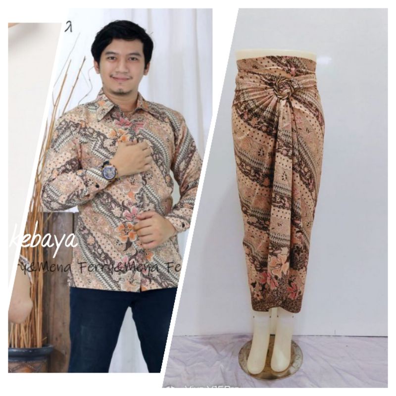 rok lilit couple kemeja pendek/panjang//rok serut batik//rok ikat//rok lilit batik