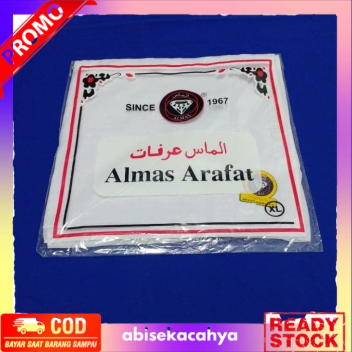 COD TERMURAH Sorban Putih Polos, Sorban Alhabib, Semagh, Imamah , Turban, Kashmiri,