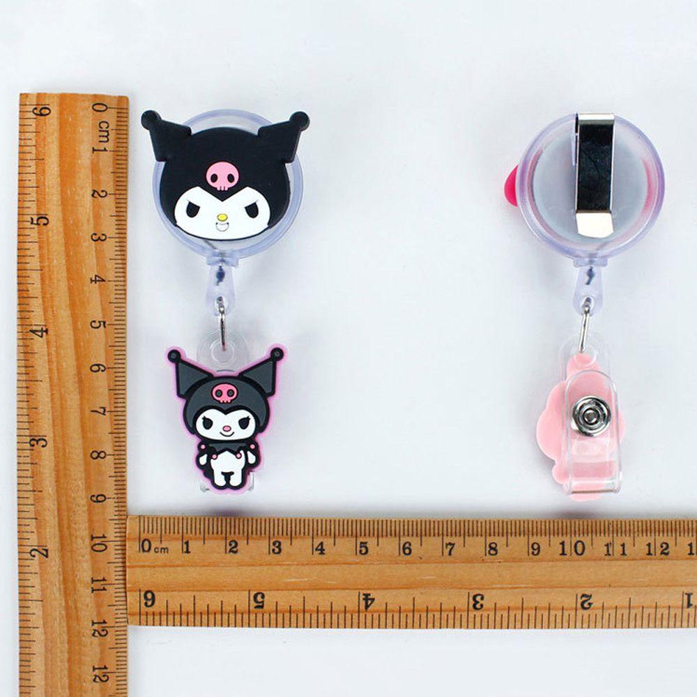 Quinton Retractable Badge Reel Anime Lucu Name Tag Kartun Card Holder Badge Holder Name Card Holder