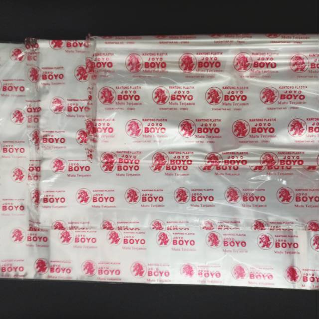 Kantong plastik Boyo pp bening tebal 05