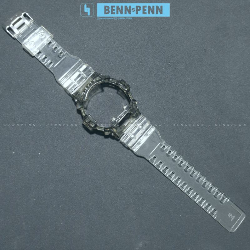 BNB G 8900 SMOKE CLEAR BEZEL STRAP JAM TANGAN CASIO G SHOCK