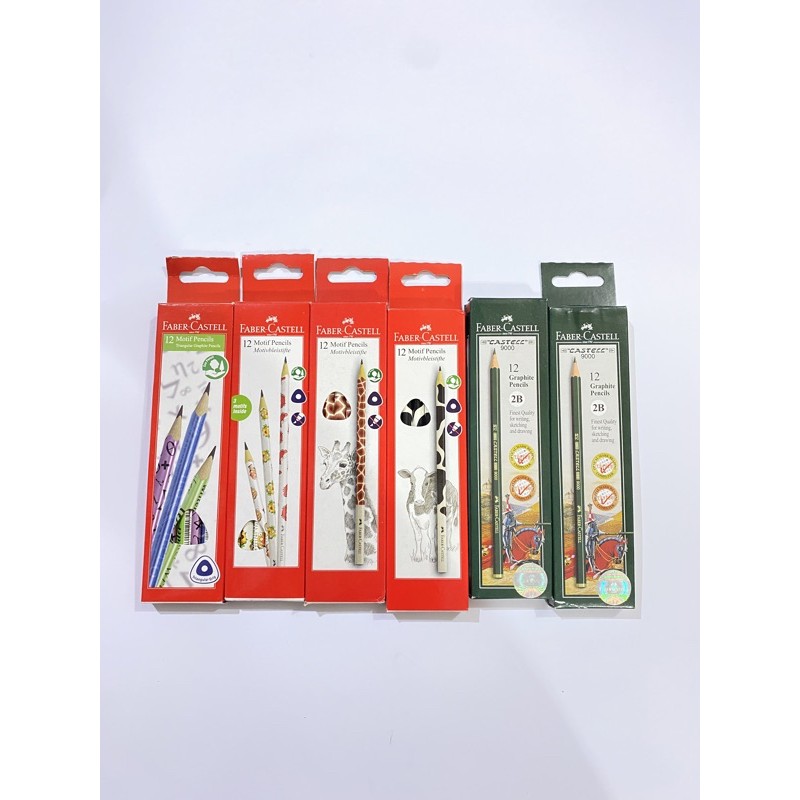 

PENSIL FABER CASTLE 12pcs 2B