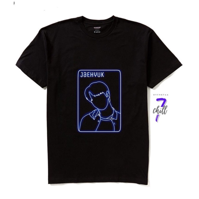 KAOS TREASURE JAEHYUK | T-SHIRT KPOP TREASURE | KAOS IDOL TREASURE | BAJU HITAM