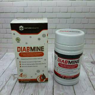 DIABMINE BPOM Asli Obat Diabetes Kencing Manis Kolestrol Gula Darah Cepat