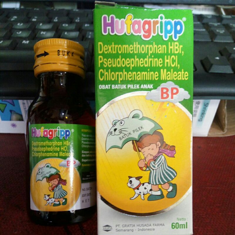 Hufagrip Obat Batuk Pilek Bayi Anak 2 Tahun ke Atas 60ml