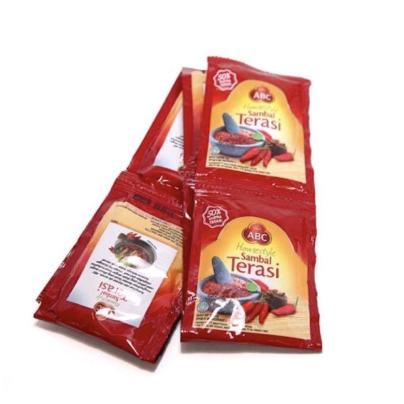 

Sambal terasi ABC sachet