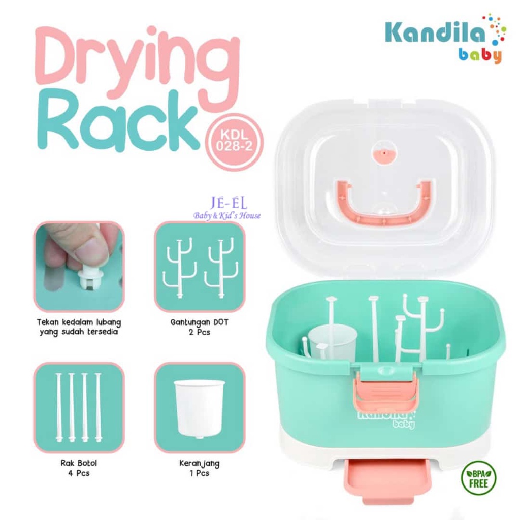 Kandila Baby Drying Rack / Rak pengering botol KDL028/1/2