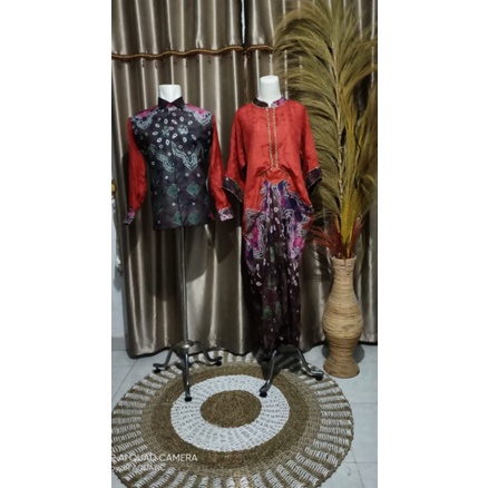 couple Jumputan kaftan