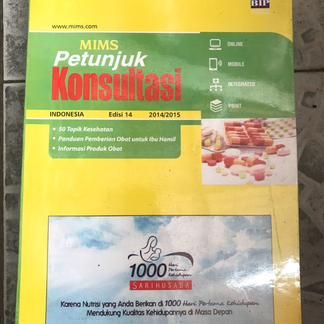 Preloved buku MIMS Petunjuk Konsultasi Edisi 14 2014/2015