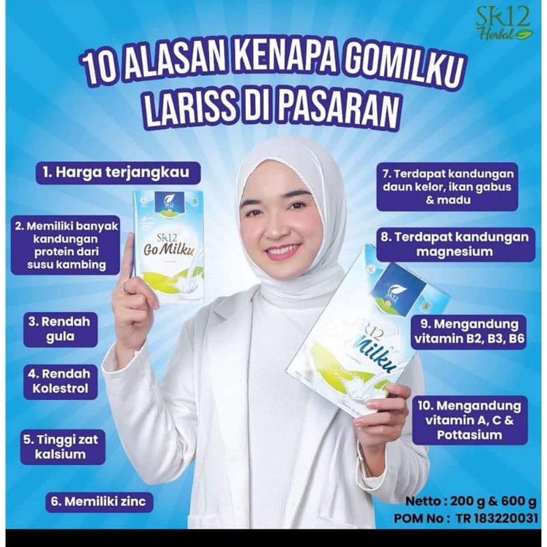 

Go Milku SR12 / Susu Kambing Etawa SR12