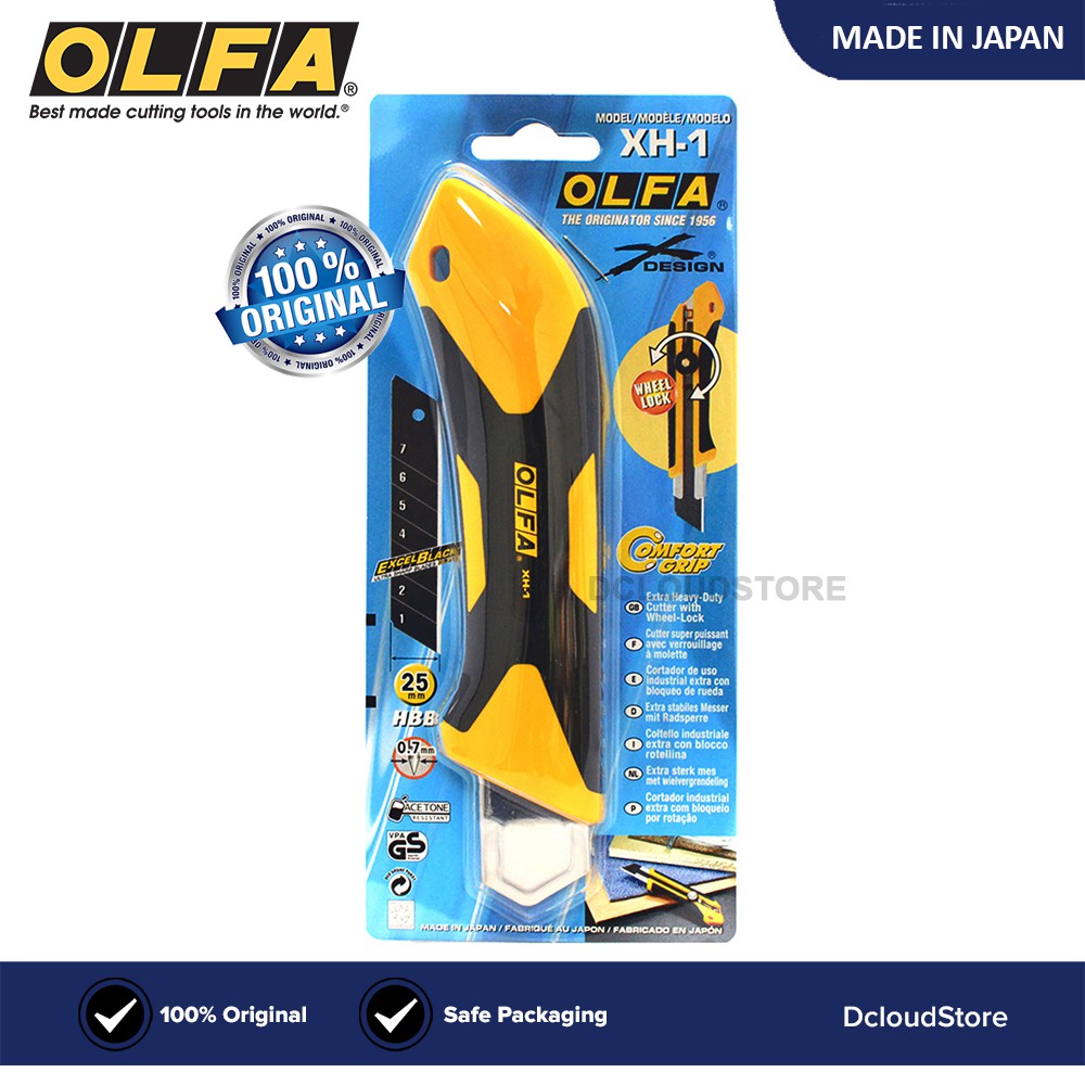 

CUTTER OLFA XH-1 EXTRA HEAVY DUTY