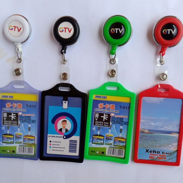 

Global TV Gantungan Id Card Holder Name Tag