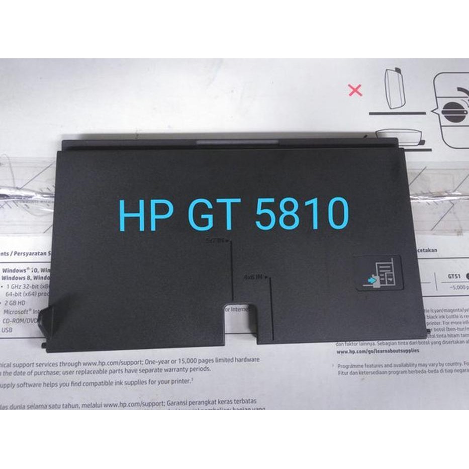 

Paper Tray HP Deskjet GT 5810 GT 5820 Ink Tank 315 319 410 Sandaran Tatakan Kertas Masuk Printer