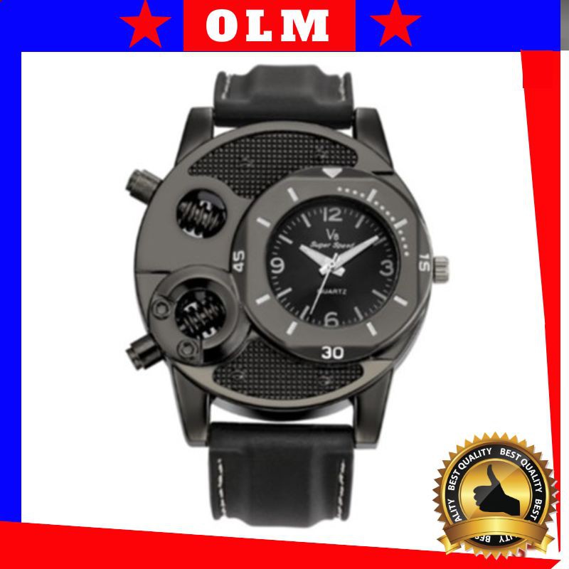 OLM - J114 JAM TANGAN PRIA STAINLESS STEEL / ARLOJI / JAM FASHION / JAM ANALOG / JAM IMPORT BATAM
